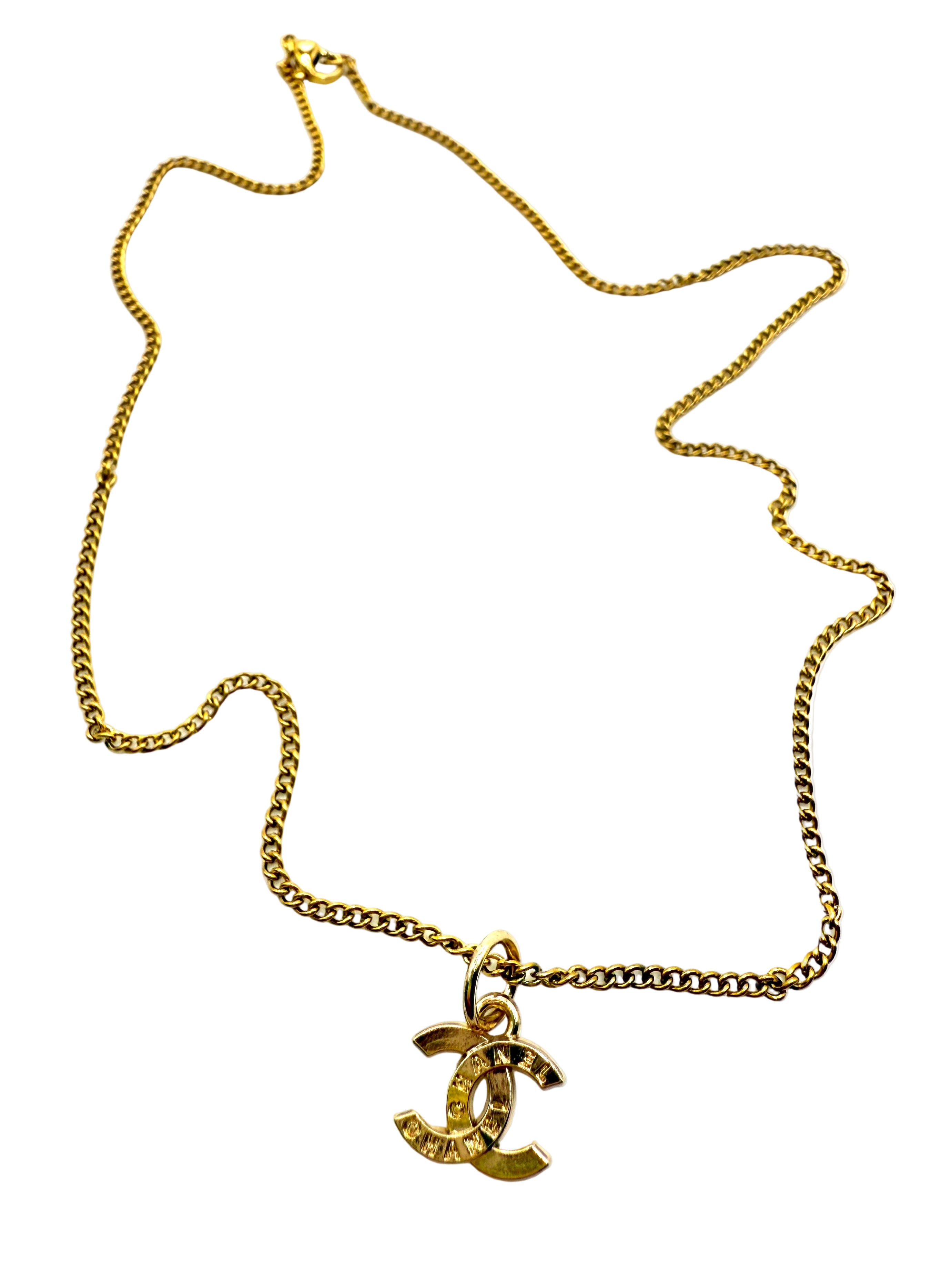 REPURPOSED PETITE LETTER CHARM 16” NECKLACE