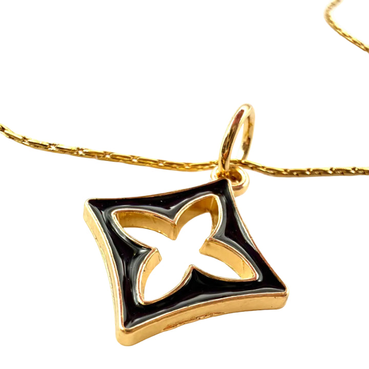 REPURPOSED DIAMOND CHARM DAINTY NECKLACE