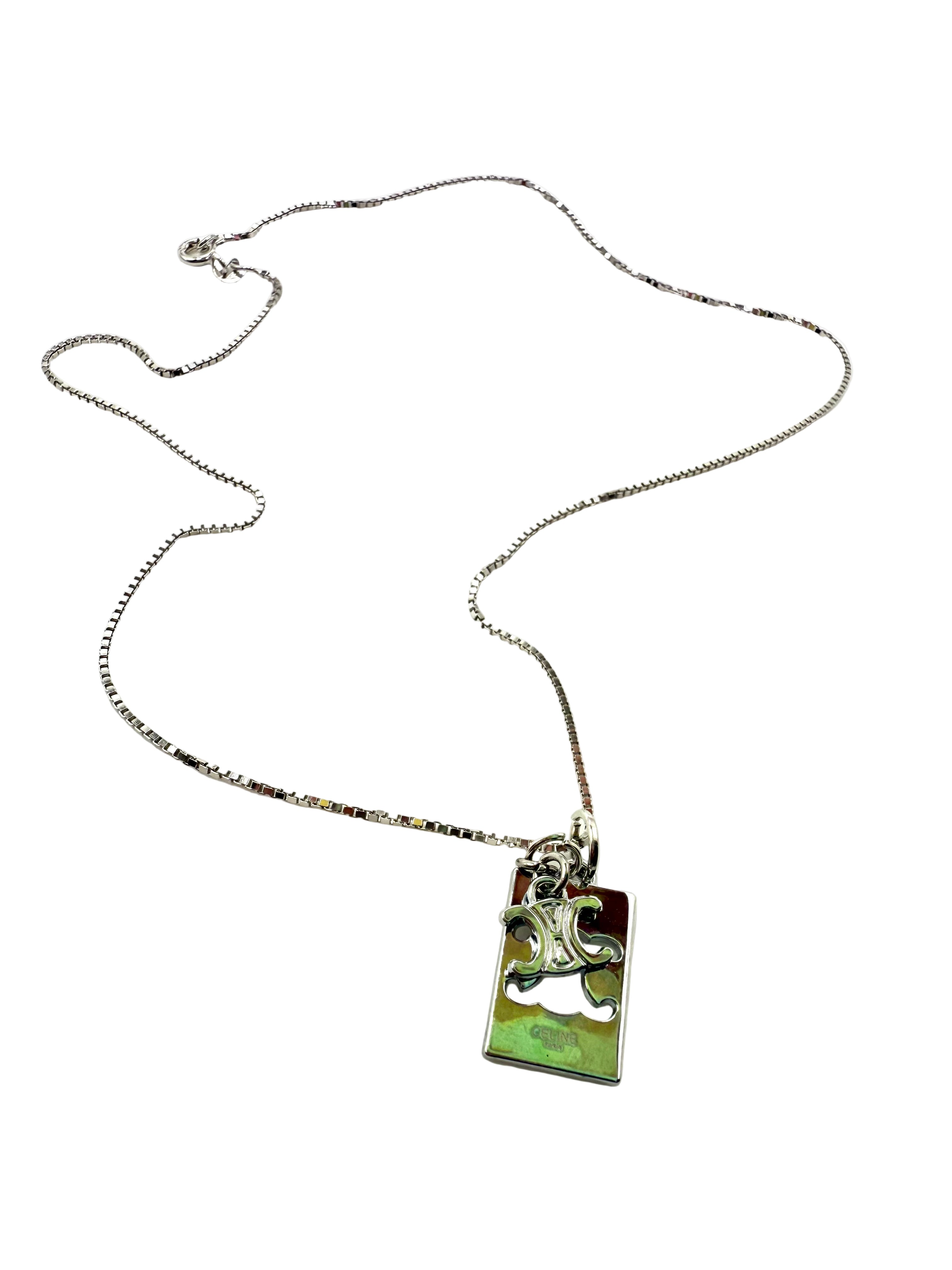 REPURPOSED SILVER CHARM 16” NECKLACE