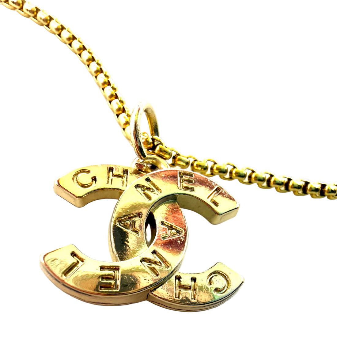REPURPOSED GOLD CHARM 16” NECKLACE