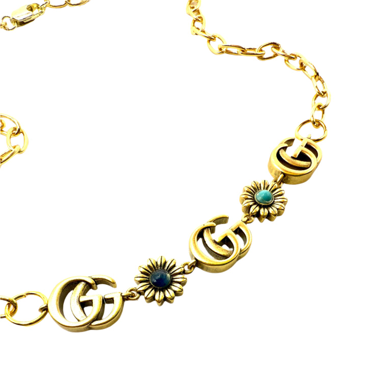 REPURPOSED CHARM DAISY CHOKER