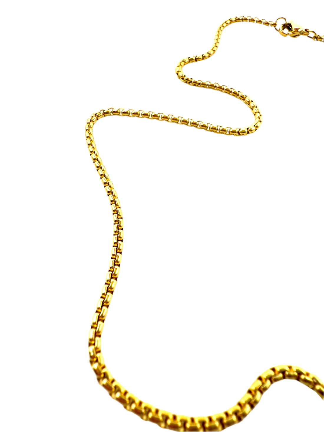 REPURPOSED CAMELLIA CHARM NECKLACE