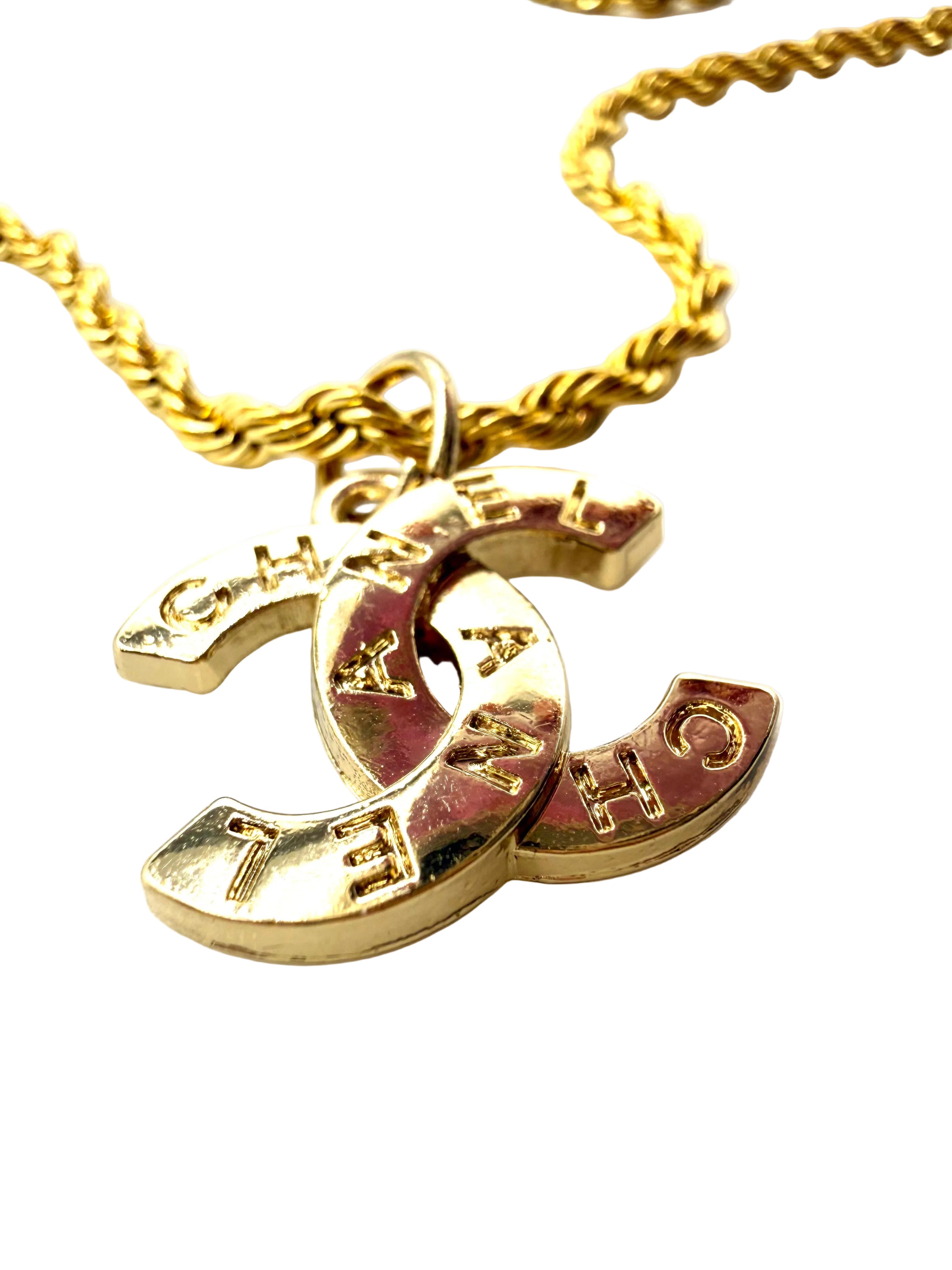REPURPOSED GOLD CHARM NECKLACE