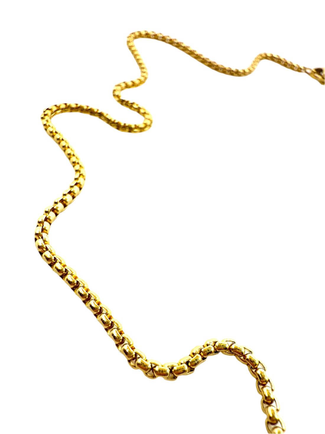 REPURPOSED BLACK TEXTURED CHARM NECKLACE