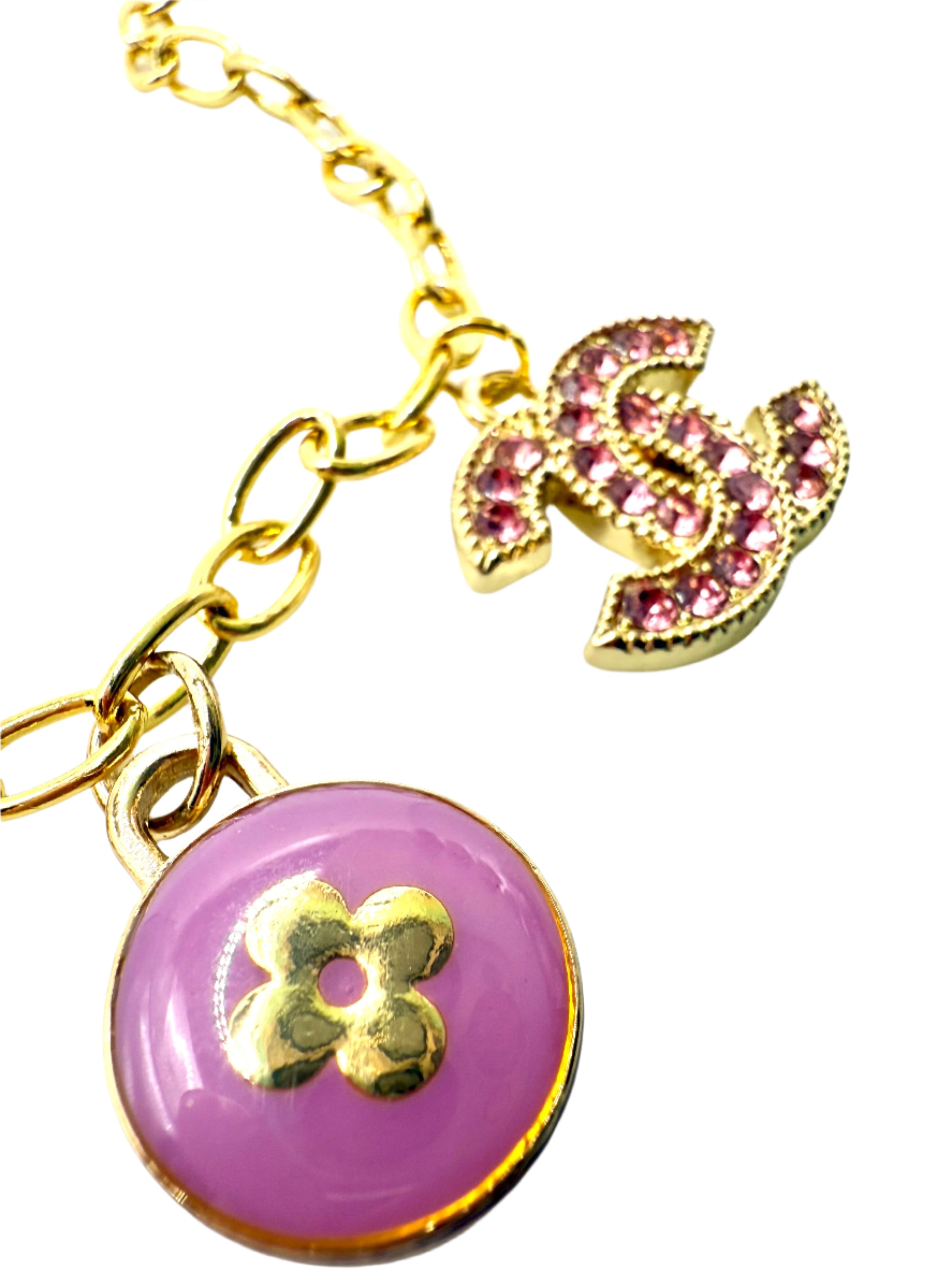 REPURPOSED MIXED CHARM NECKLACE 15