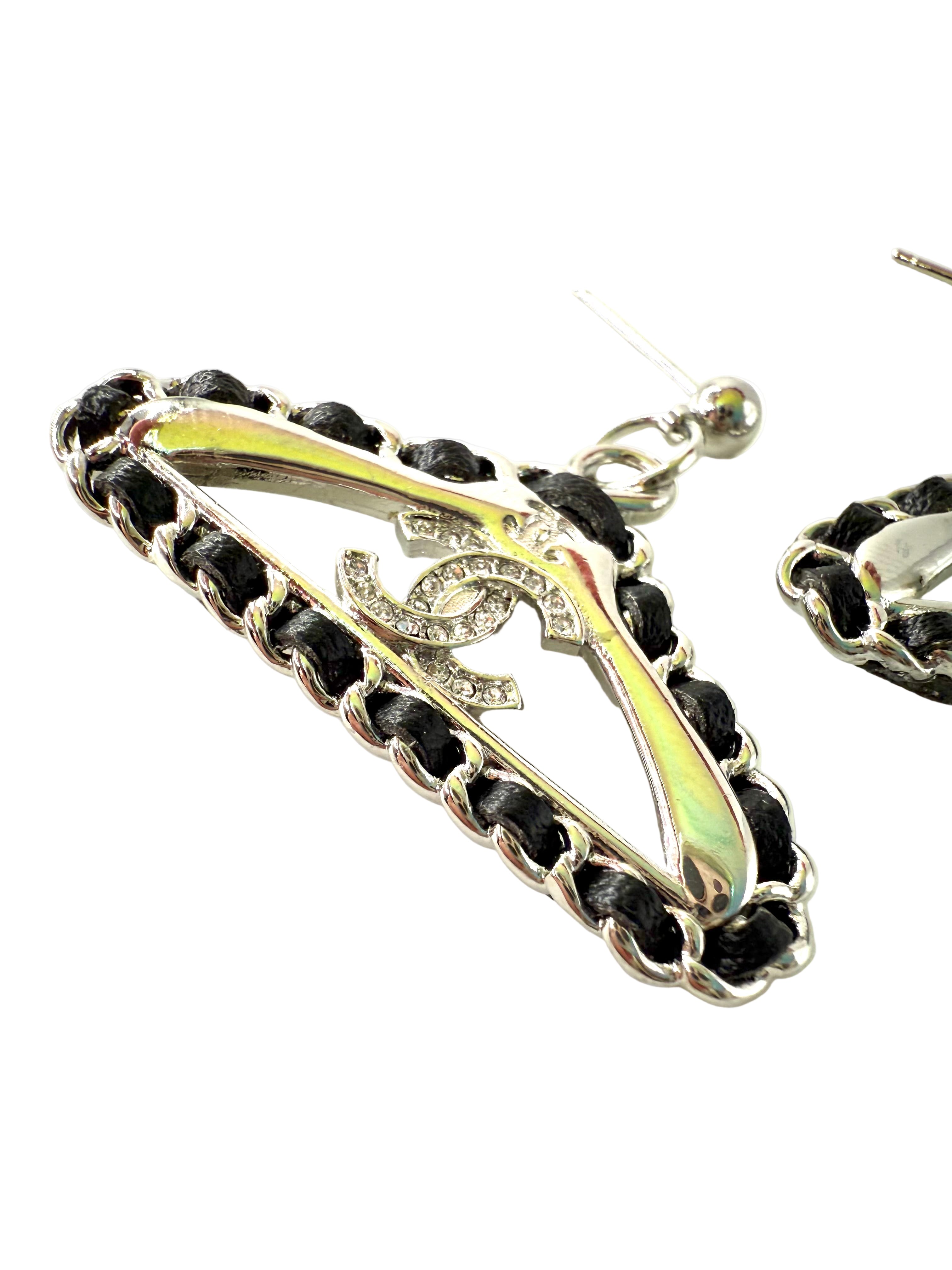 REPURPOSED CHARM HANGER EARRINGS