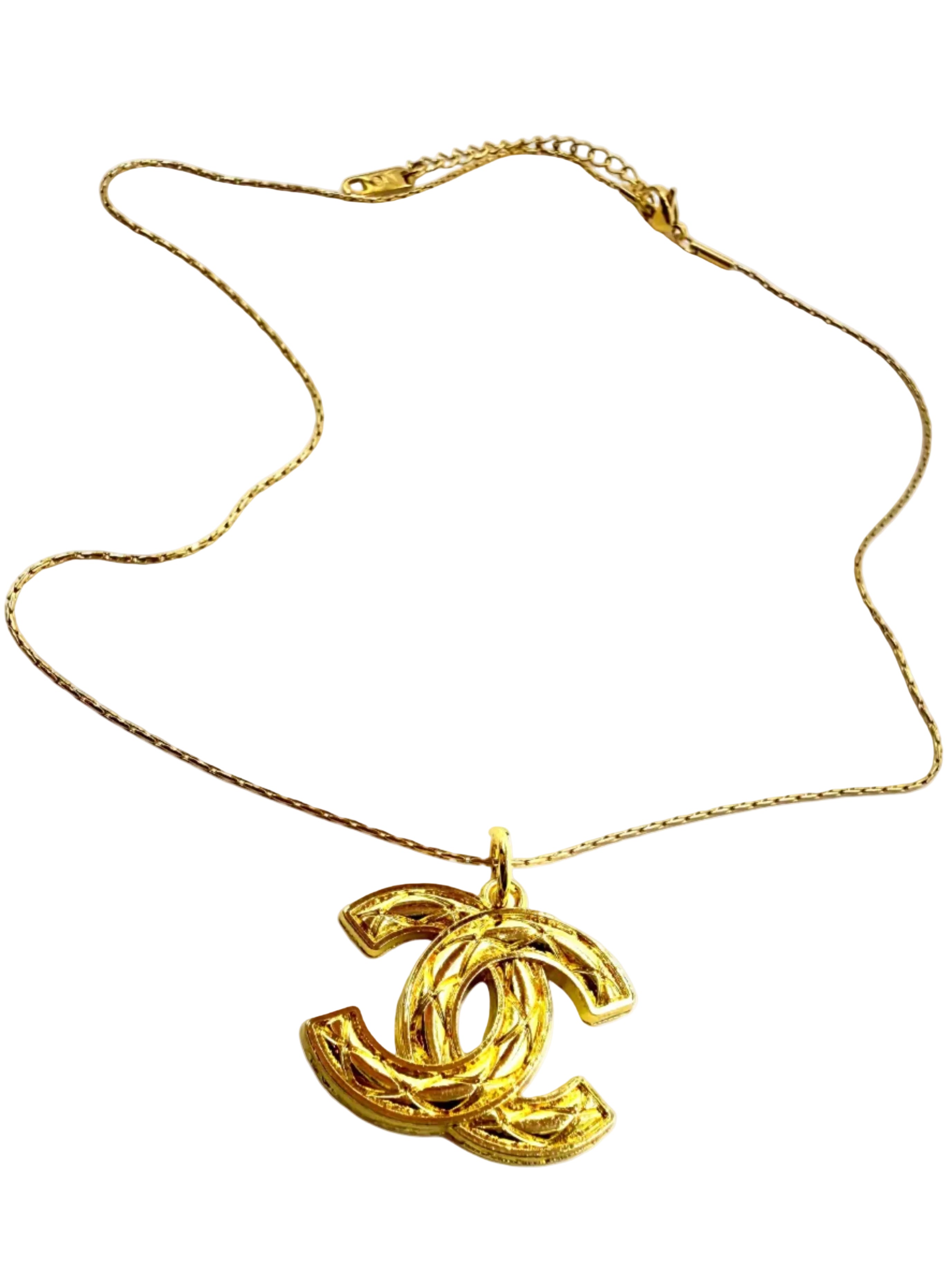 REPURPOSED GOLD CHARM NECKLACE