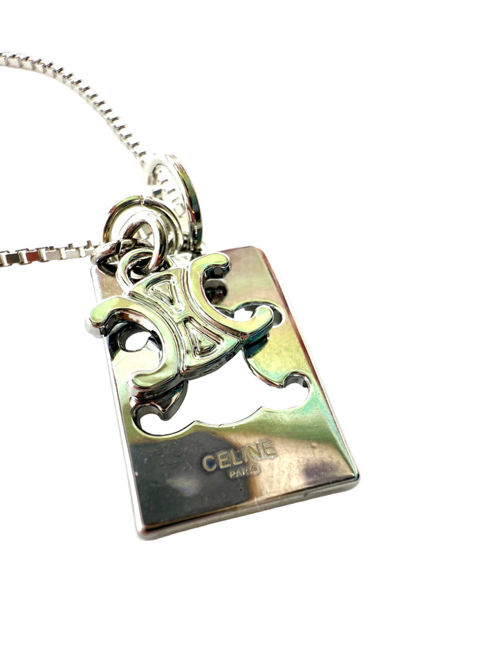 REPURPOSED SILVER CHARM 16” NECKLACE