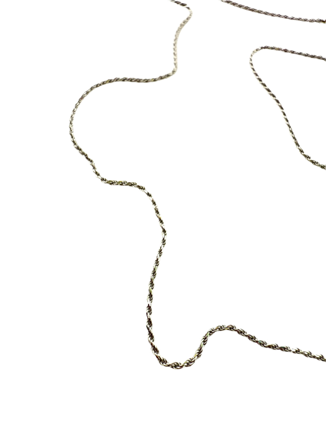 REPURPOSED SILVER CHARM NECKLACE
