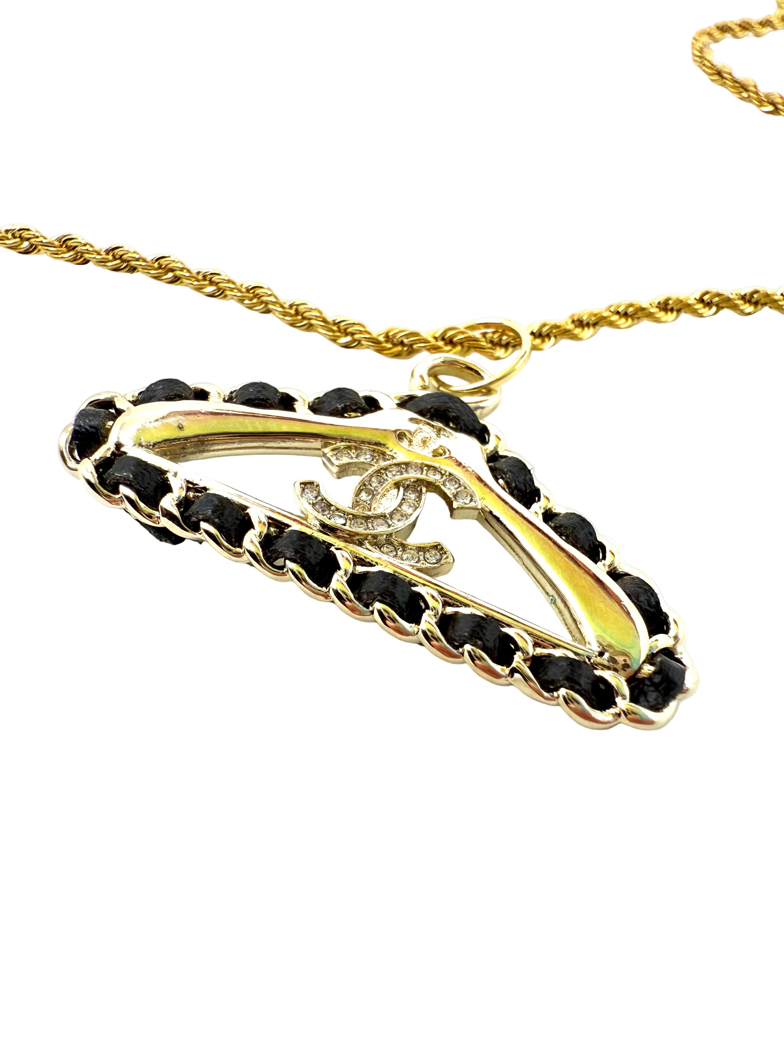 REPURPOSED CHARM HANGER 16” NECKLACE