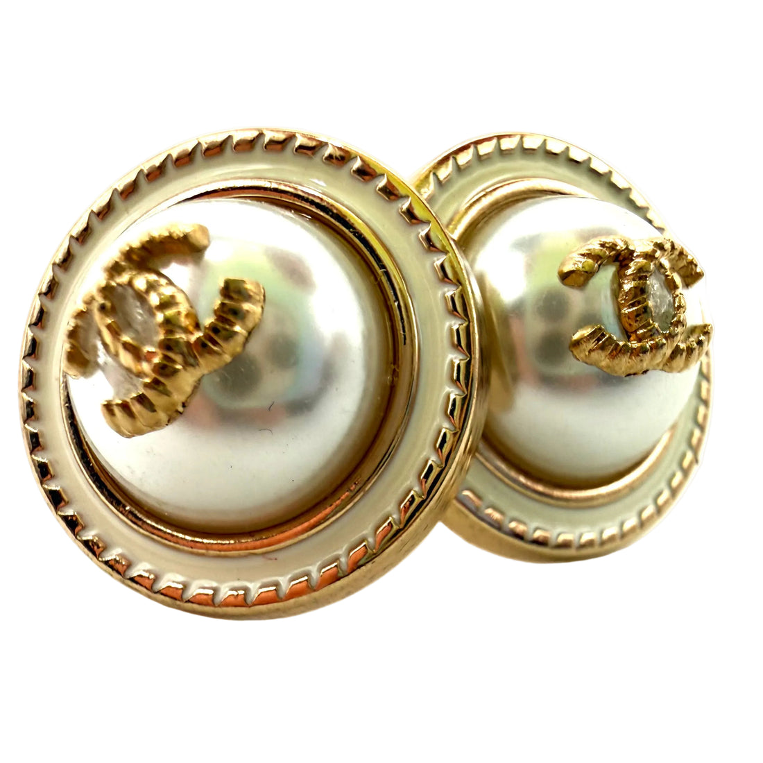 REPURPOSED BUTTON EDEN STUDS