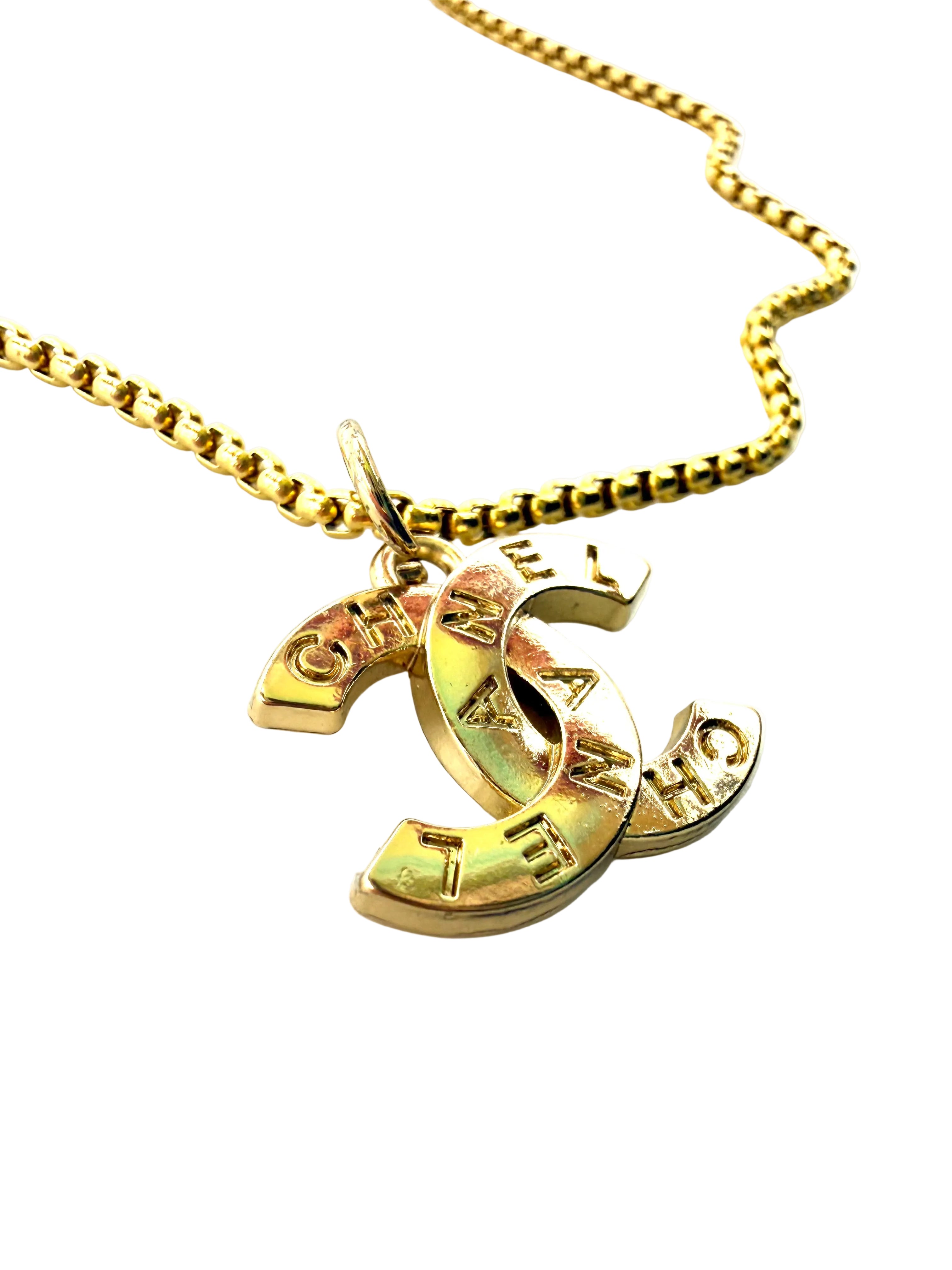 REPURPOSED GOLD CHARM 16” NECKLACE