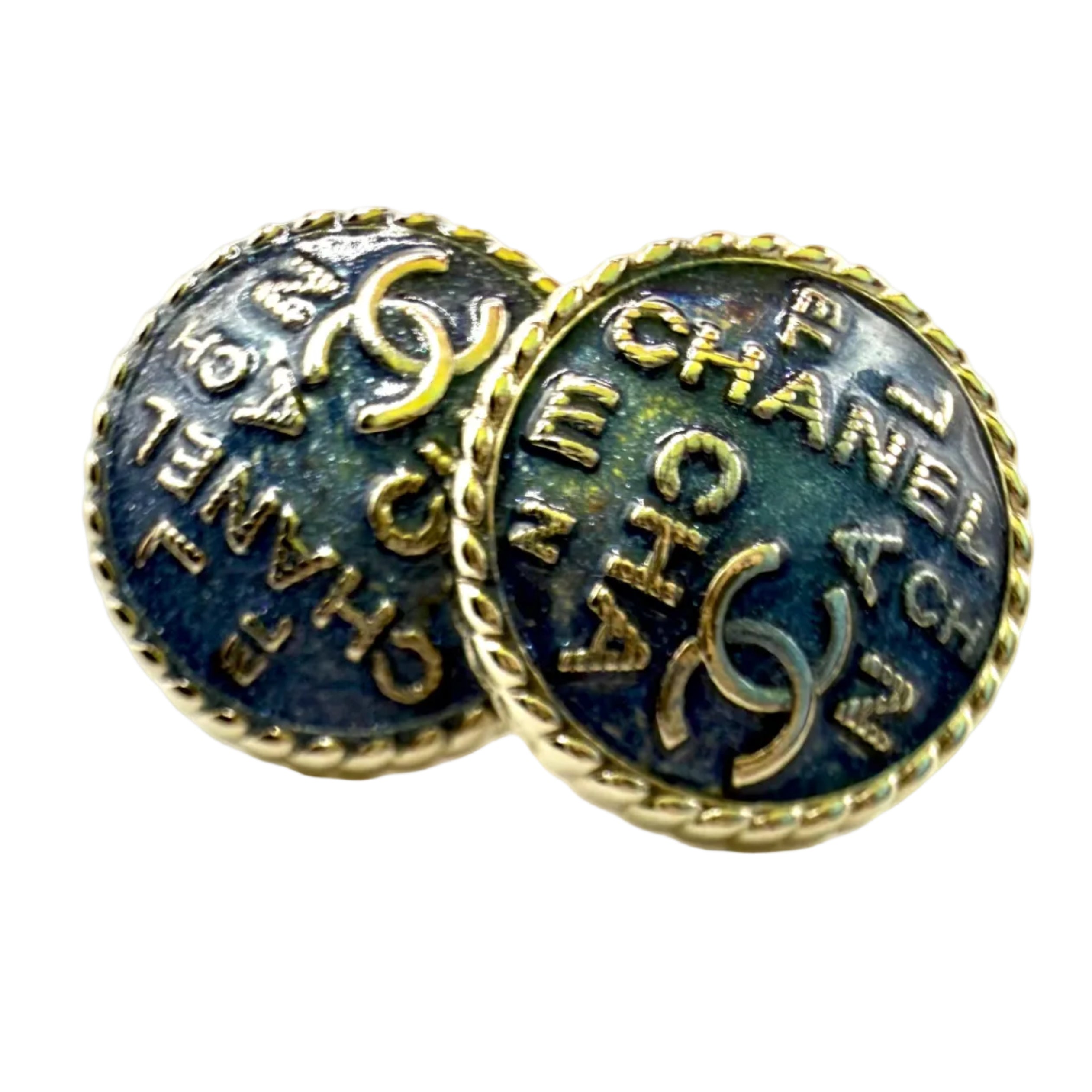 REPURPOSED BUTTON ADDIE STUDS