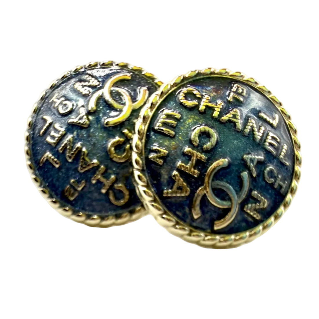 REPURPOSED BUTTON ADDIE STUDS