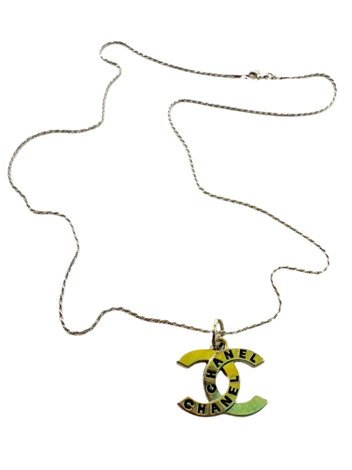 REPURPOSED SILVER CHARM NECKLACE