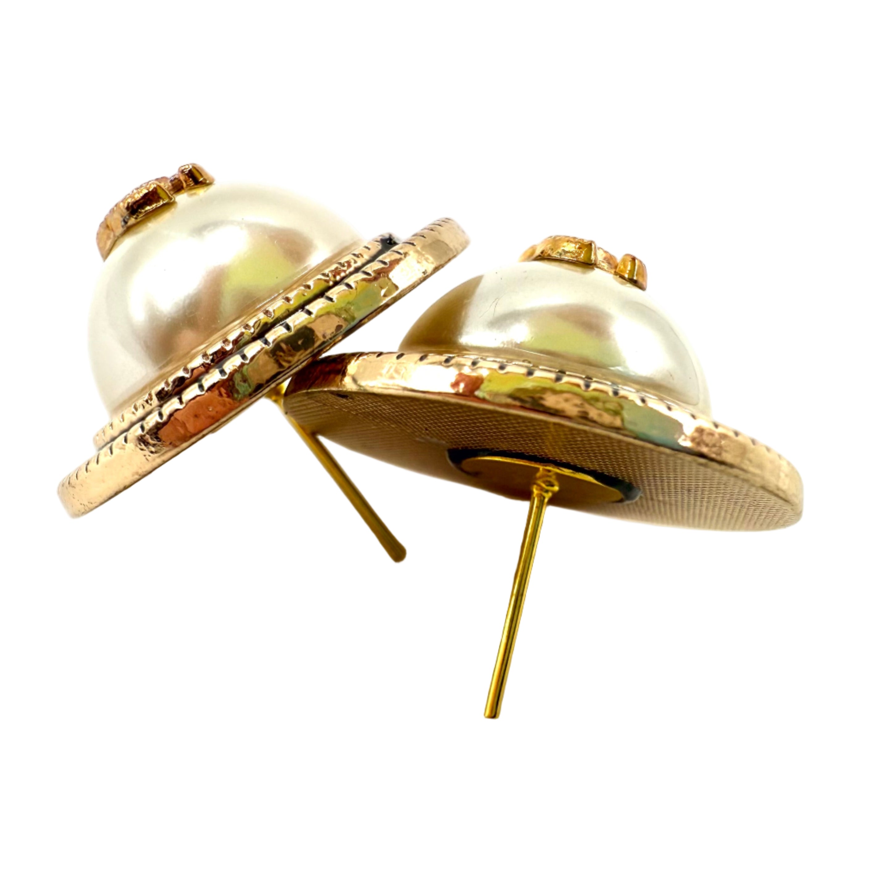 REPURPOSED BUTTON NEELY STUDS