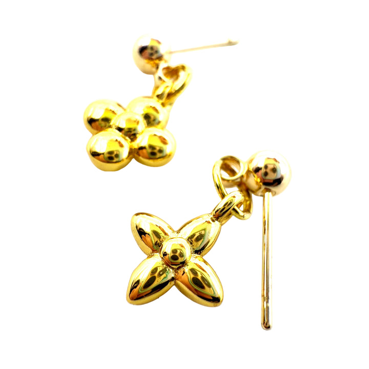 REPURPOSED HARDWARE MIXED BITS EARRINGS 2