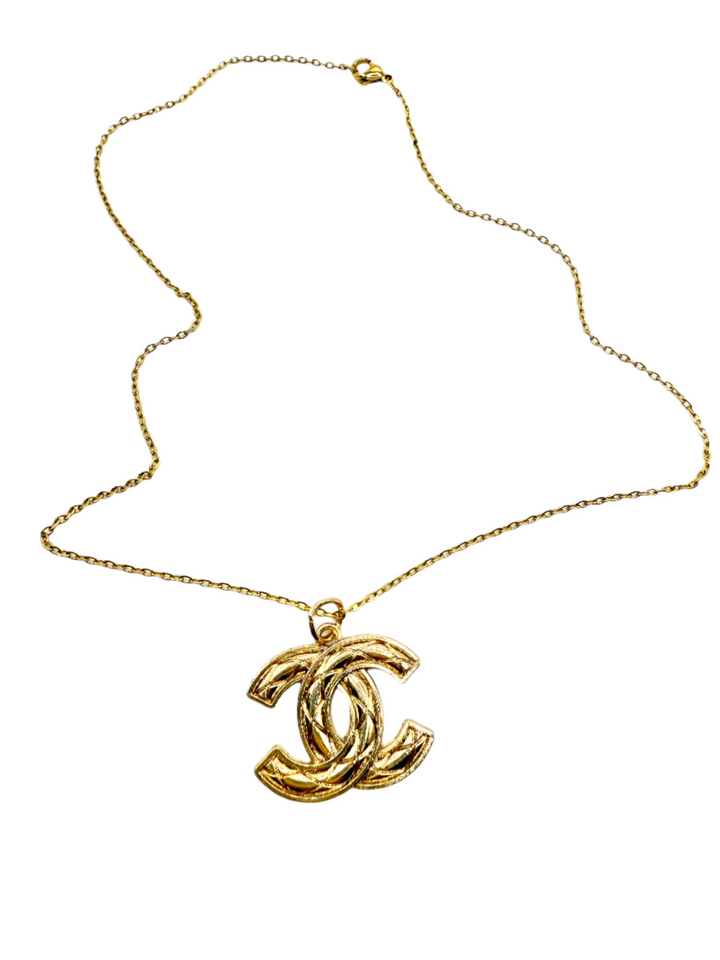 REPURPOSED GOLD CHARM NECKLACE