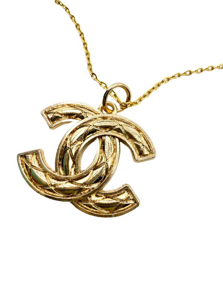 REPURPOSED GOLD CHARM NECKLACE