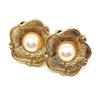 REPURPOSED BUTTON RUTH STUDS