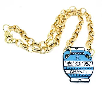 REPURPOSED CHARM JAR NECKLACE