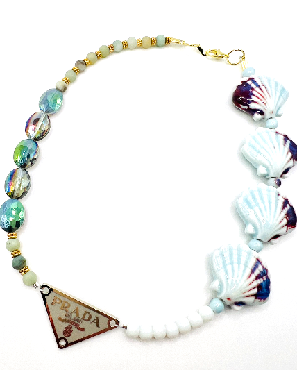 REPURPOSED TAG BEAD NECKLACE 5