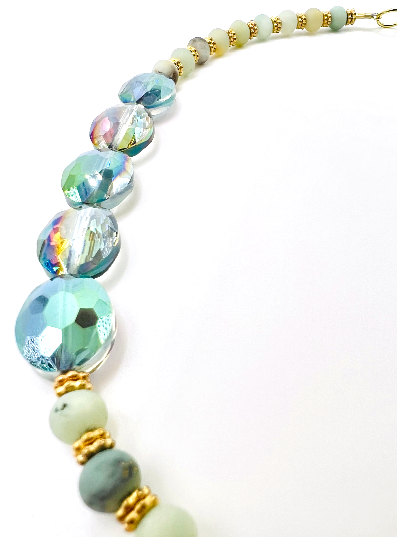 REPURPOSED TAG BEAD NECKLACE 5