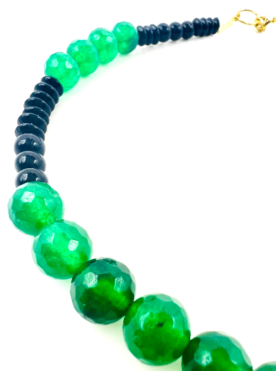 REPURPOSED CHARM BEAD NECKLACE 11