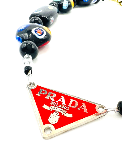 REPURPOSED TAG BEAD NECKLACE 9