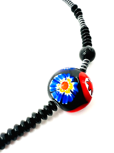 REPURPOSED TAG BEAD NECKLACE 9