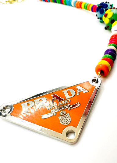 REPURPOSED TAG BEAD NECKLACE 7