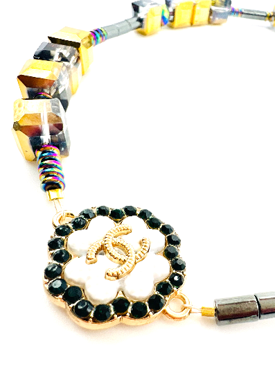 REPURPOSED CHARM BEAD NECKLACE 20